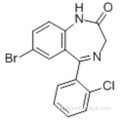 7- 브로 모 -5- (2- 클로로 페닐) -1,3- 디 하이드로 벤조 [e] -1,4- 디아 제핀 -2- 온 CAS 51753-57-2